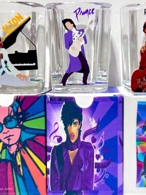Prince Purple Icon Shot Glass